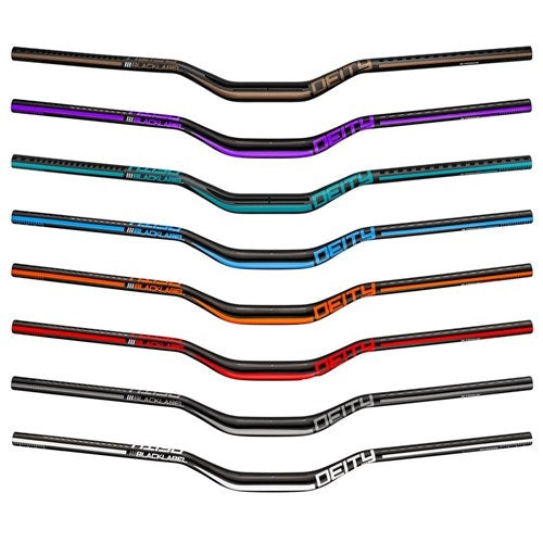 Deity Handlebars Blacklabel 800mm Aluminium 31.8x38mm Rise Red