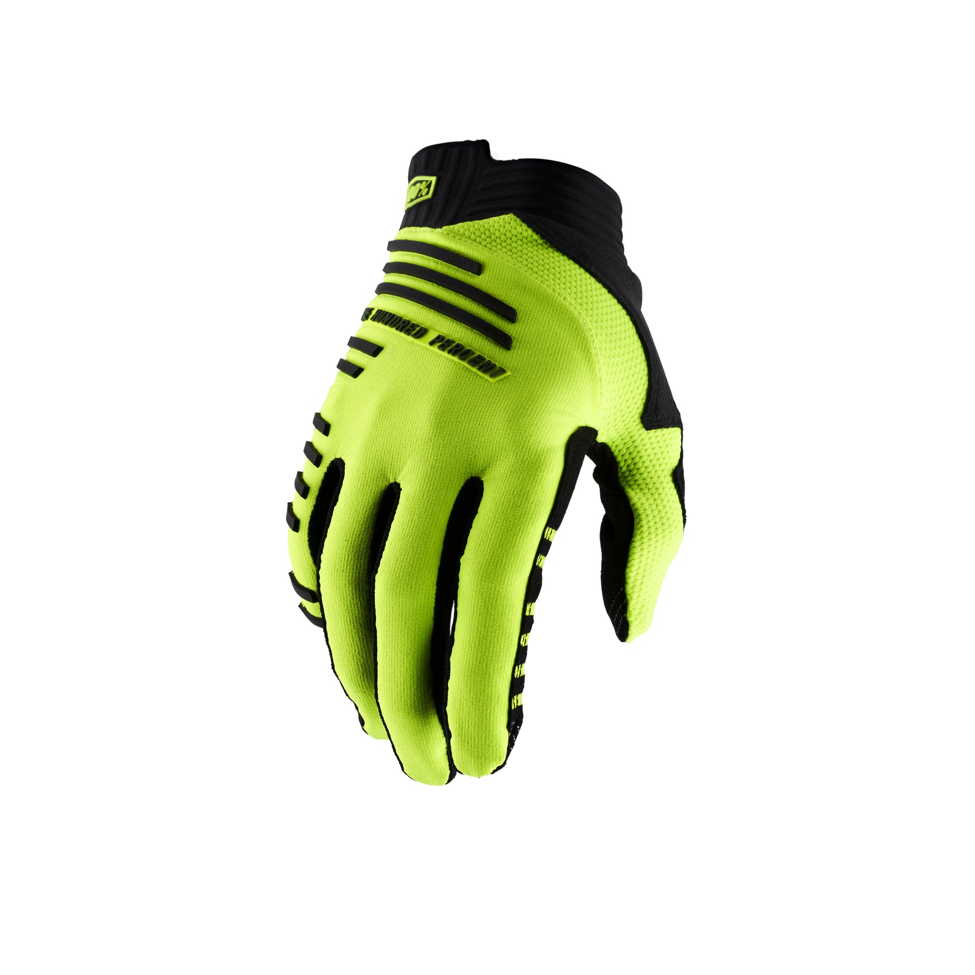 100% Glove R-core S Fluoro Yellow