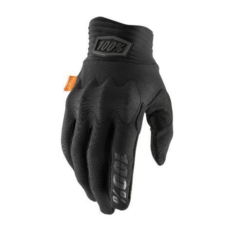 100% Glove Cognito D30 Large Blk