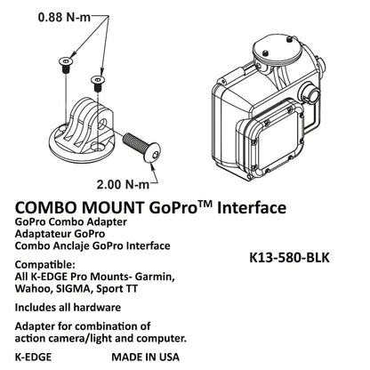 K-edge Combo Adapter Pro Mount