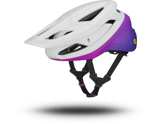 Specialized Helmet Camber M White Dune/purple Orchid