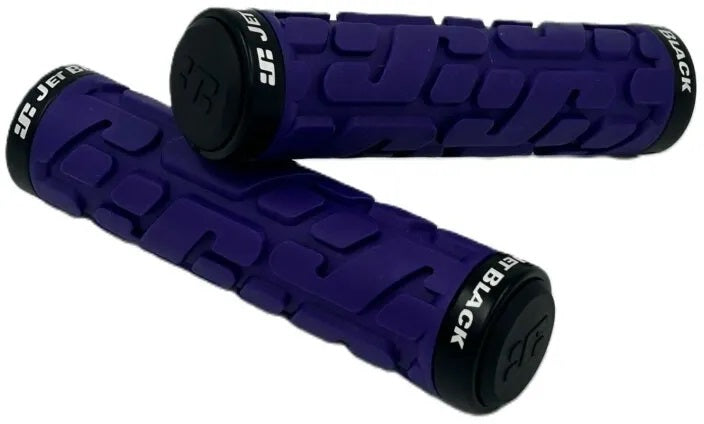 Jetblack Grip Rivet Lock On Purple/black