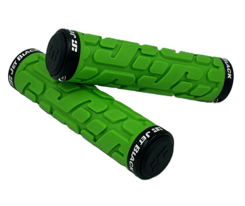 Jetblack Grip Rivit Lock On Green/black