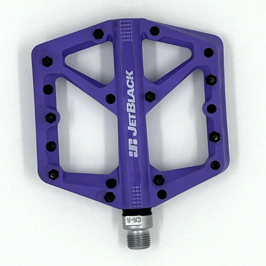 Jetblack Pedals Thermolite Mtb Flat Pedal Purple