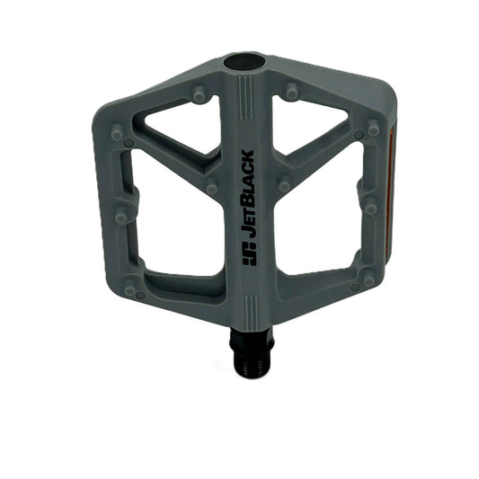 Jetblack Pedals Thermoflat Mtb Flat Pedal Grey