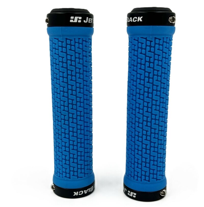 Jetblack Grip Pin Lock On Blue