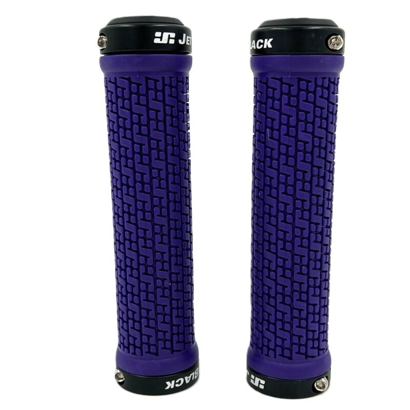 Jetblack Grip Pin Lock On Purple/black Rings