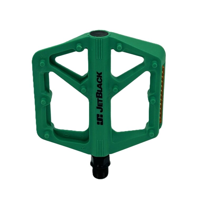 Jetblack Pedals Thermoflat Mtb Flat Pedal Dark/green