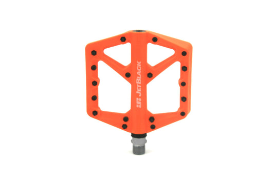 Jetblack Pedals Thermolite Mtb Flat Pedal Orangw