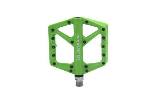 Jetblack Pedals Thermolite Mtb Flat Pedal Green