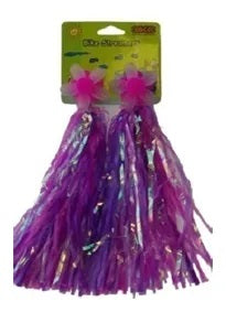 Bpw Streamers Windmill Flower Design Pink/purple/silver
