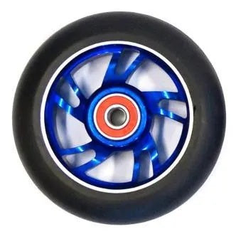 Bullet Proof Scooter Wheel 110mm Blue Alloy