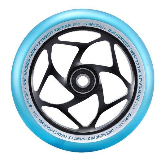 Envy Wheel 120mm Gap24 Black/teal