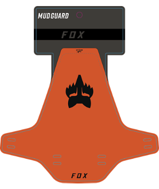 Fox Mud Guard Orange 2