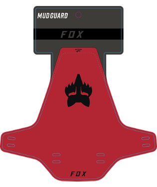 Fox Mud Guard Red 2