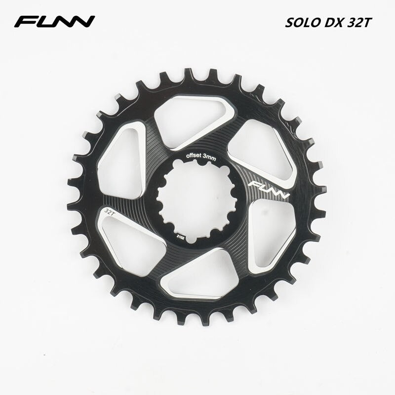 Funn Chainring Solo Dx 32t Narrow Wide Sram Mount Blackk