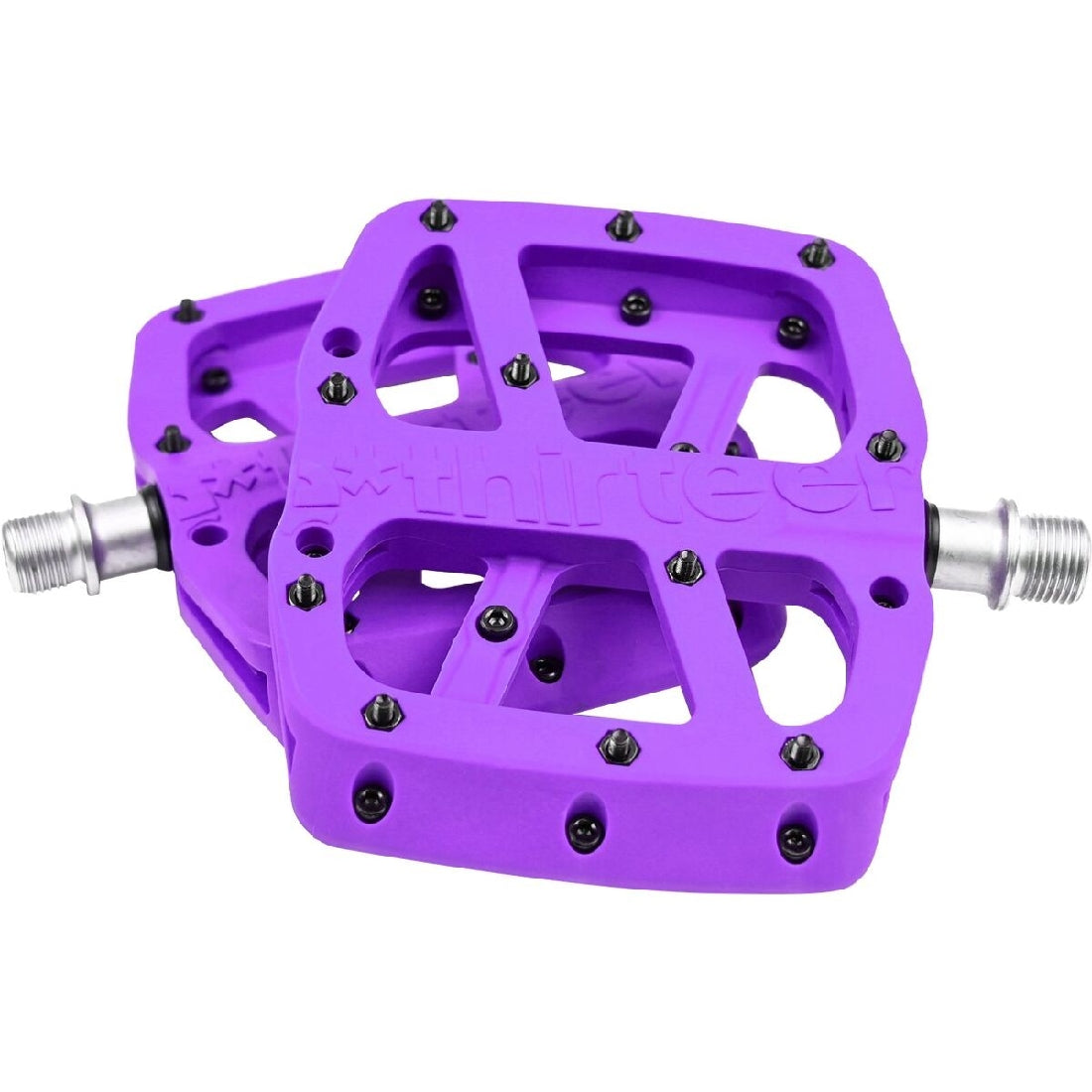 E-thirteen Pedals - Base Flat Purple