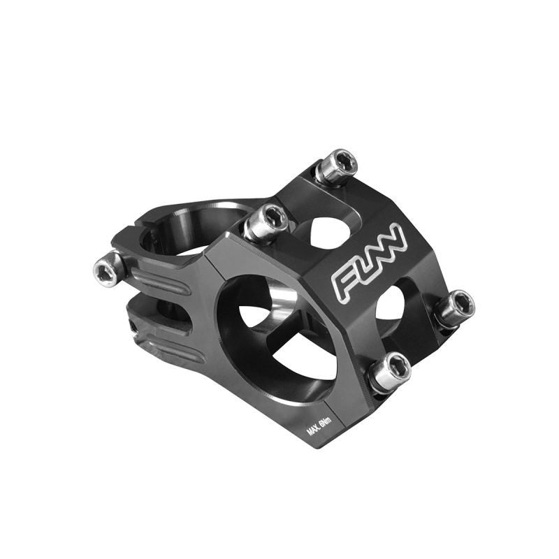 Funn Stem Funnduro 1-1/8"/31.8mm Diameter 35mm Extension 0 Degree Rise Black