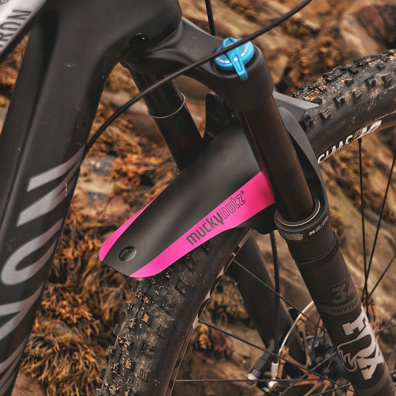 Mucky Nutz Face Fender Blk/magenta – Bourkes Bicycles