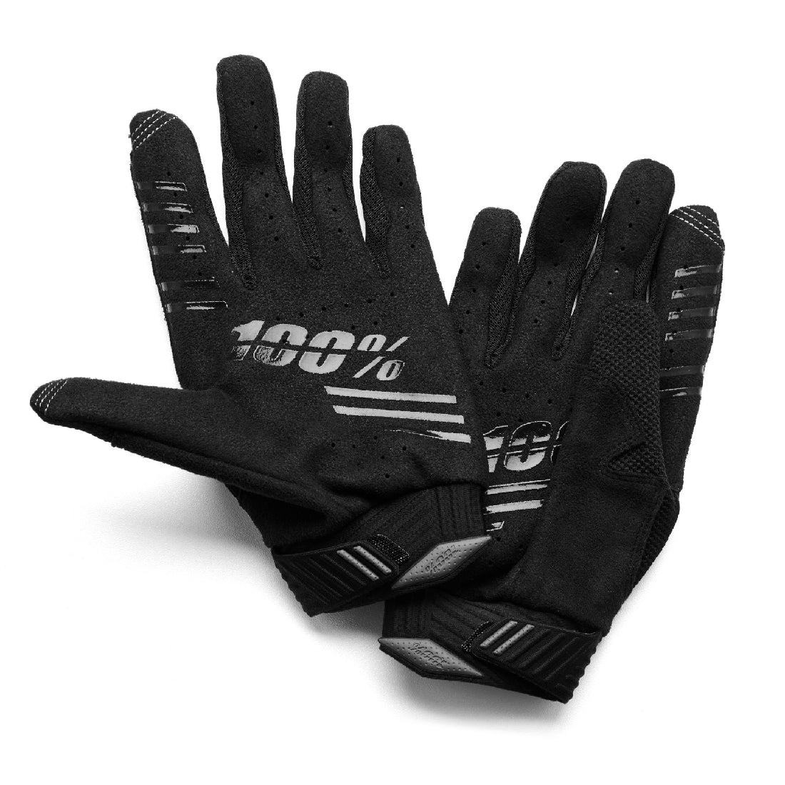 100% Glove R-core S Charcoal