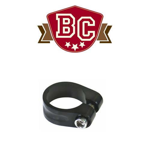 Bikecorp Seatpost Clamp Bolt-up 31.8mm Black