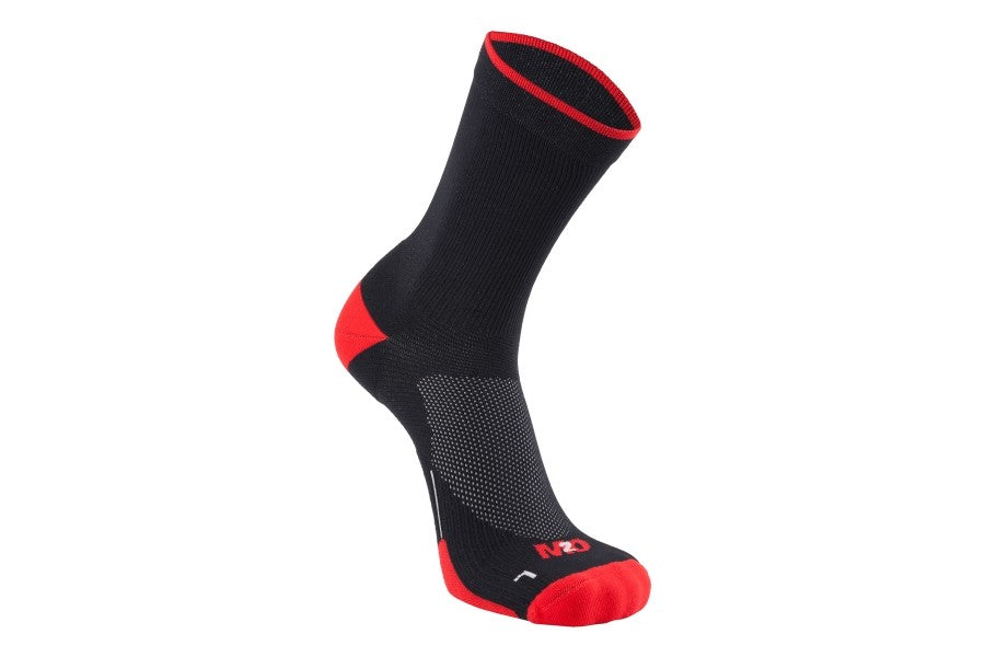M2o Socks Band Crew Compression 3/4 Xs Blk/red